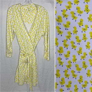 Roberta roller rabbit little ducks robe! Cotton soft! One size great condition.